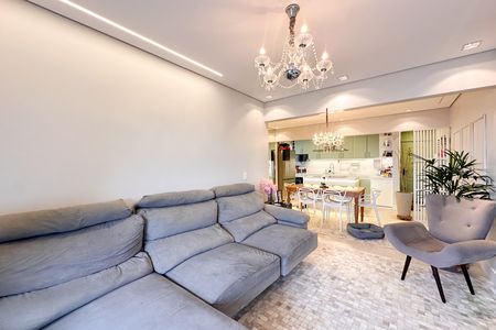 Sala de apartamento à venda com 3 quartos, 107m² em Jardim do Mar, São Bernardo do Campo