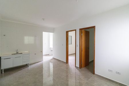 Sala e Cozinha de apartamento para alugar com 2 quartos, 40m² em Vila Ré, São Paulo