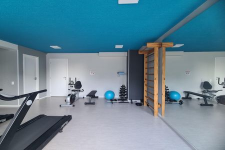 Área comum - Academia de apartamento para alugar com 2 quartos, 37m² em Conjunto Habitacional Teotonio Vilela, São Paulo