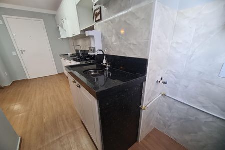 Apartamento para alugar com 37m², 2 quartos e sem vaga Apartamento para alugar com 37m², 2 quartos e sem vagaCozinha e Área de Serviço