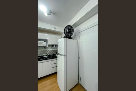 Cozinha de kitnet/studio para alugar com 1 quarto, 25m² em Belenzinho, São Paulo