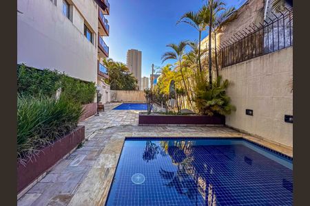 Área comum - Piscina de apartamento à venda com 3 quartos, 148m² em Vila Alzira, Santo André