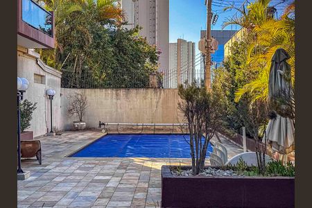 Área comum - Piscina de apartamento à venda com 3 quartos, 148m² em Vila Alzira, Santo André