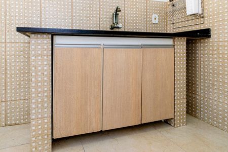 Cozinha - Armários de apartamento para alugar com 1 quarto, 38m² em Ramos, Rio de Janeiro