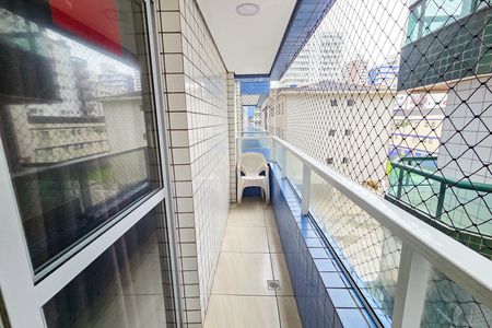 Varanda de apartamento para alugar com 1 quarto, 47m² em Aviação, Praia Grande