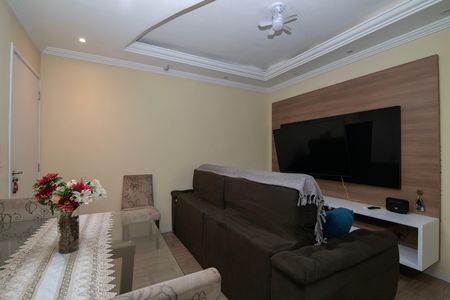 Sala de apartamento para alugar com 3 quartos, 68m² em Loteamento Adventista Campineiro, Hortolândia