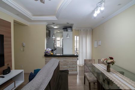 Sala de apartamento para alugar com 3 quartos, 68m² em Loteamento Adventista Campineiro, Hortolândia