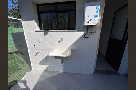 Área de Serviço de casa de condomínio à venda com 2 quartos, 65m² em Vargem Grande, Rio de Janeiro