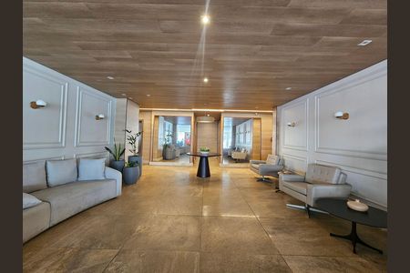 Studio para alugar com 41m², 1 quarto e 1 vaga Studio para alugar com 41m², 1 quarto e 1 vagaHall de entrada
