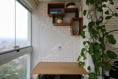 Varanda de apartamento à venda com 2 quartos, 55m² em Centro, Diadema