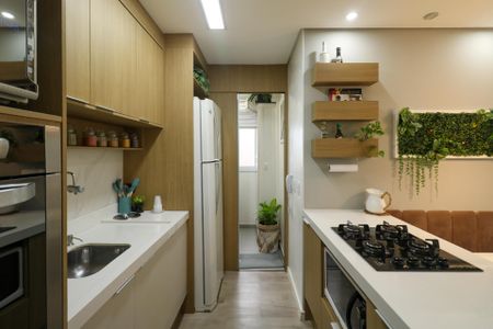 Apartamento à venda com 55m², 2 quartos e 1 vaga Apartamento à venda com 55m², 2 quartos e 1 vagaCozinha