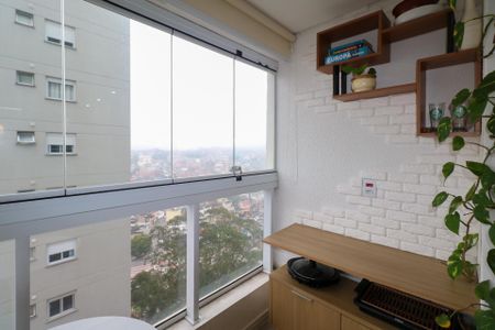Varanda de apartamento à venda com 2 quartos, 55m² em Centro, Diadema