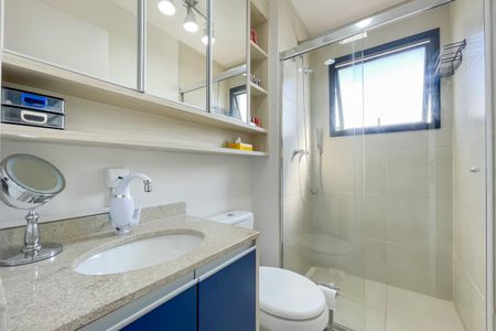 Apartamento à venda com 62m², 2 quartos e 2 vagasBanheiro da Suíte