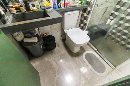 Banheiro de apartamento à venda com 2 quartos, 46m² em Parada Xv de Novembro, São Paulo