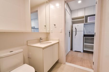 Studio para alugar com 29m², 1 quarto e sem vagaBanheiro