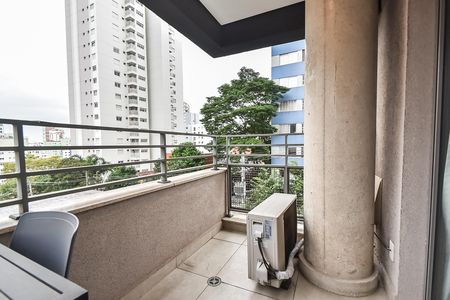 Studio para alugar com 29m², 1 quarto e sem vagaVaranda