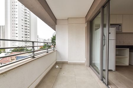 Studio para alugar com 44m², 1 quarto e sem vagaVaranda