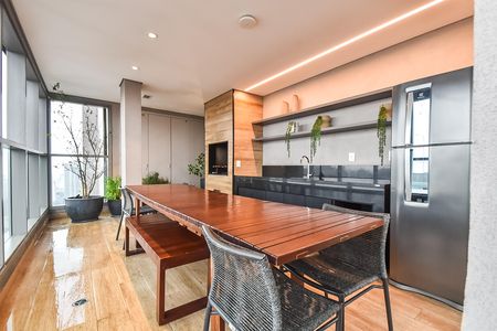 Studio para alugar com 44m², 1 quarto e sem vagaÁrea comum - Churrasqueira