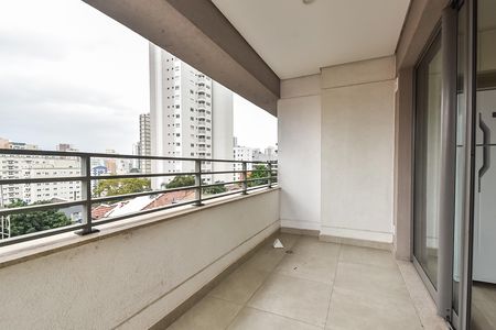 Varanda de kitnet/studio para alugar com 1 quarto, 44m² em Paraíso, São Paulo