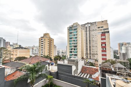 Vista da varanda de kitnet/studio para alugar com 1 quarto, 44m² em Paraíso, São Paulo