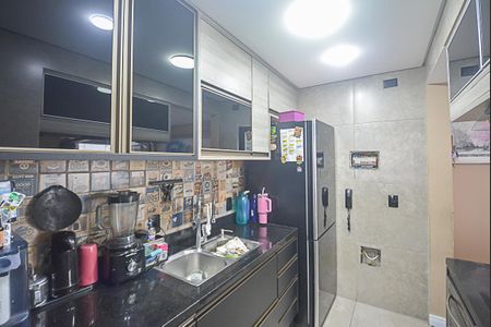 Cozinha de apartamento à venda com 2 quartos, 60m² em Planalto, São Bernardo do Campo