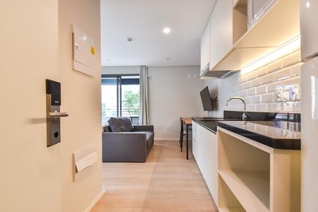 Studio para alugar com 29m², 1 quarto e sem vagaCozinha