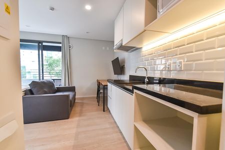 Studio para alugar com 29m², 1 quarto e sem vagaCozinha
