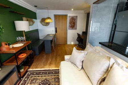 Sala de apartamento para alugar com 1 quarto, 62m² em Vila Andrade, São Paulo