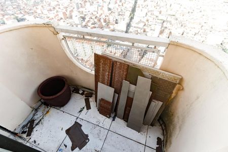 Varanda da Sala de apartamento para alugar com 1 quarto, 62m² em Vila Andrade, São Paulo