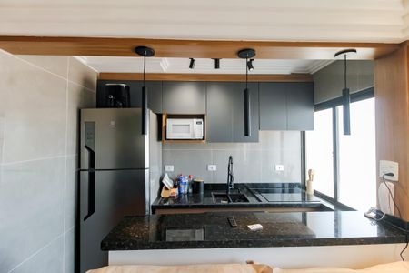 Apartamento para alugar com 62m², 1 quarto e 1 vagaDetalhe da cozinha