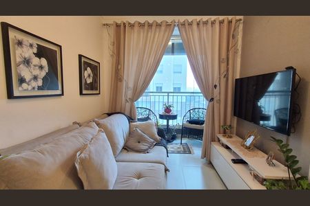 Sala de apartamento à venda com 2 quartos, 52m² em Rudge Ramos, São Bernardo do Campo