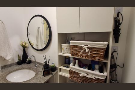 Banheiro Social  de apartamento à venda com 2 quartos, 52m² em Rudge Ramos, São Bernardo do Campo