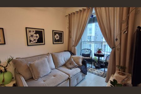 Sala  de apartamento à venda com 2 quartos, 52m² em Rudge Ramos, São Bernardo do Campo