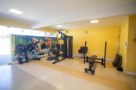 Área comum - Academia de apartamento para alugar com 2 quartos, 61m² em Vila Congonhas, São Paulo
