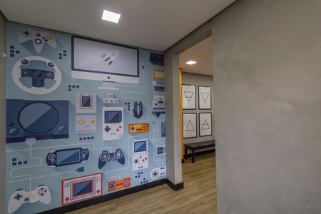 Apartamento à venda com 36m², 2 quartos e sem vaga Apartamento à venda com 36m², 2 quartos e sem vagaÁrea Comum - Sala de Jogos