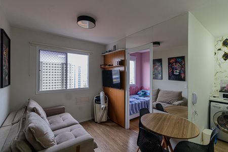 Sala/Cozinha/Área de Serviço de apartamento à venda com 2 quartos, 36m² em Cidade Nova São Miguel, São Paulo