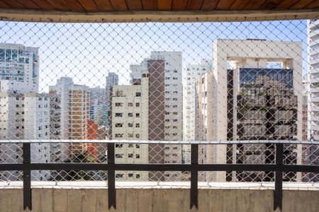Vista da Suíte 1 de apartamento à venda com 3 quartos, 167m² em Indianópolis, São Paulo
