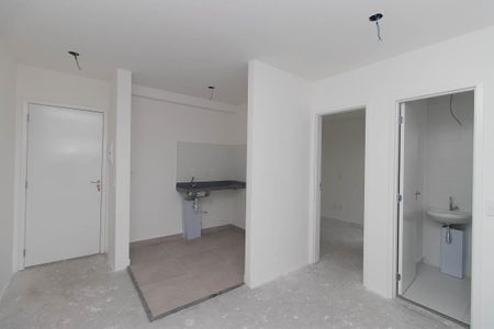 Sala de apartamento à venda com 1 quarto, 33m² em Vila Mazzei, São Paulo