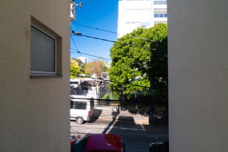 Vista da Sacada da Suite de apartamento para alugar com 1 quarto, 26m² em Jardim Oriental, São Paulo
