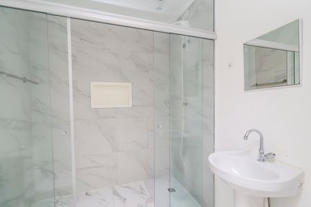 Casa para alugar com 100m², 2 quartos e sem vagaBanheiro da Suíte 1