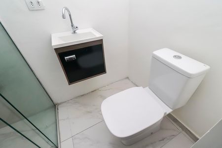 Casa para alugar com 100m², 2 quartos e sem vagaBanheiro da Suíte 2