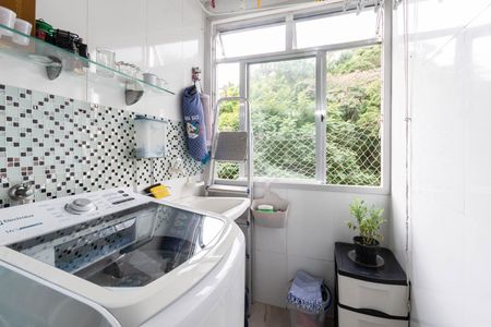 Área de Serviço de apartamento para alugar com 2 quartos, 57m² em Rio Comprido, Rio de Janeiro