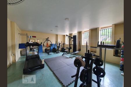 Área comum de apartamento para alugar com 2 quartos, 57m² em Rio Comprido, Rio de Janeiro