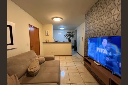 Sala de apartamento à venda com 2 quartos, 66m² em Serrano, Belo Horizonte