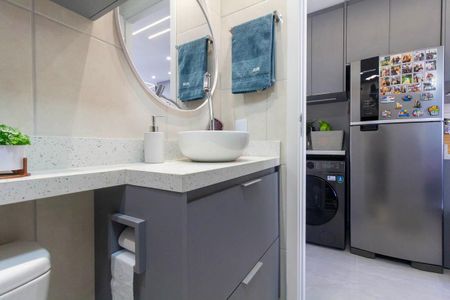 Apartamento para alugar com 25m², 1 quarto e sem vaga Apartamento para alugar com 25m², 1 quarto e sem vagaBanheiro
