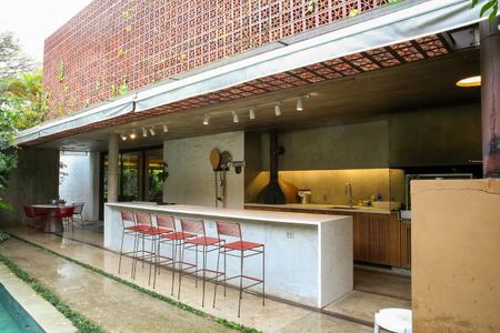 Área externa de casa à venda com 4 quartos, 520m² em Instituto de Previdência, São Paulo