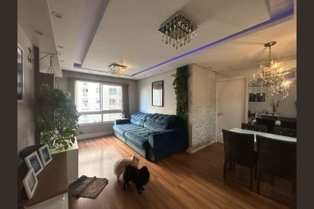 Sala de apartamento à venda com 3 quartos, 76m² em Marechal Rondon, Canoas