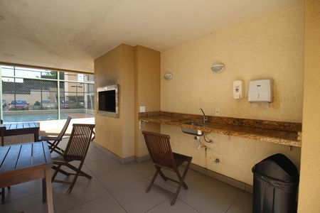 Área comum - Churrasqueira de apartamento à venda com 3 quartos, 76m² em Marechal Rondon, Canoas