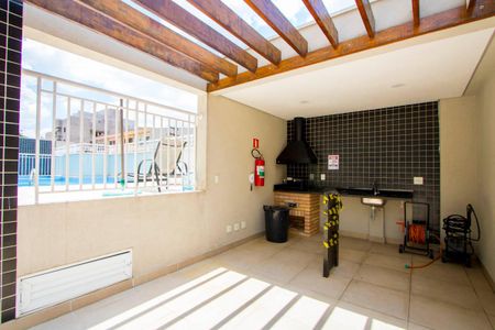 Área comum - Churrasqueira de apartamento à venda com 2 quartos, 62m² em Silveira, Santo André