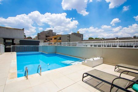 Área comum - Piscina de apartamento à venda com 2 quartos, 62m² em Silveira, Santo André